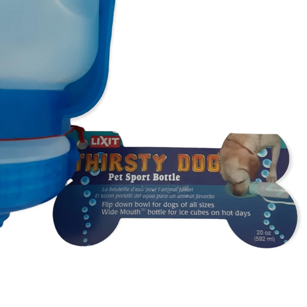 Portable Water Bottle And Bowl For Dogs